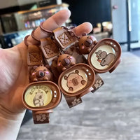 Kawaii Capybara 3D TV Keychain