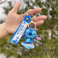 Ohana Outings Stitch Keychain