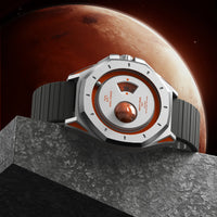 DANIEL GORMAN Saturn 17PM Orange Watch DG0132 Brass Copper Case New Magnetic Watch 2026 - Bear Hugs