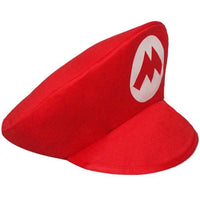 Super Mario Bros Cosplay Cap & Moustache