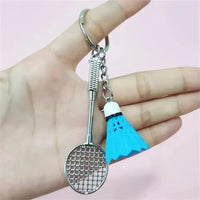 Smash Hit Badminton Racket Keychain