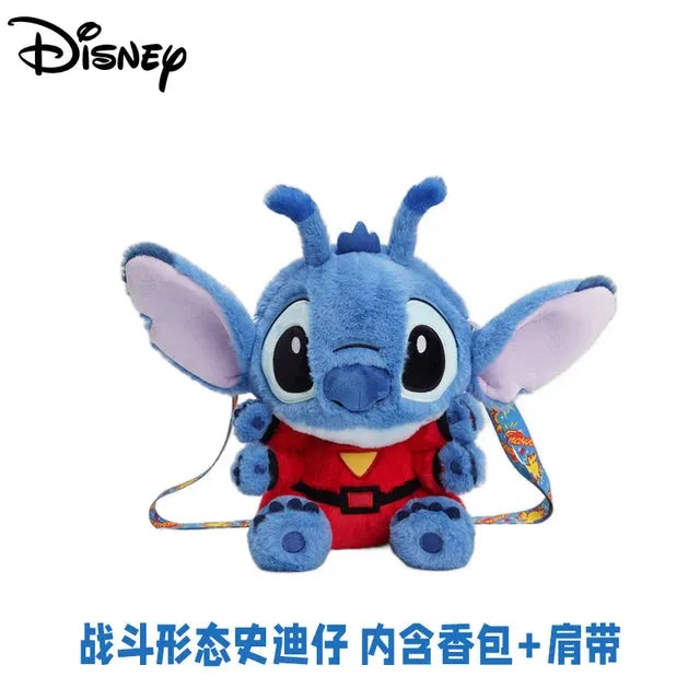 Disney Stitch and Lotso Stuffed Backpack