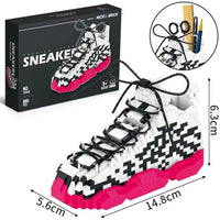 Streetwear HypeSneaker 3D Micro Building Blocks