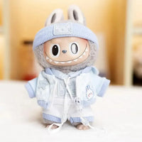 Handmade Labubu Baby Blue Cosy Outfit with Accessories - Bear Hugs