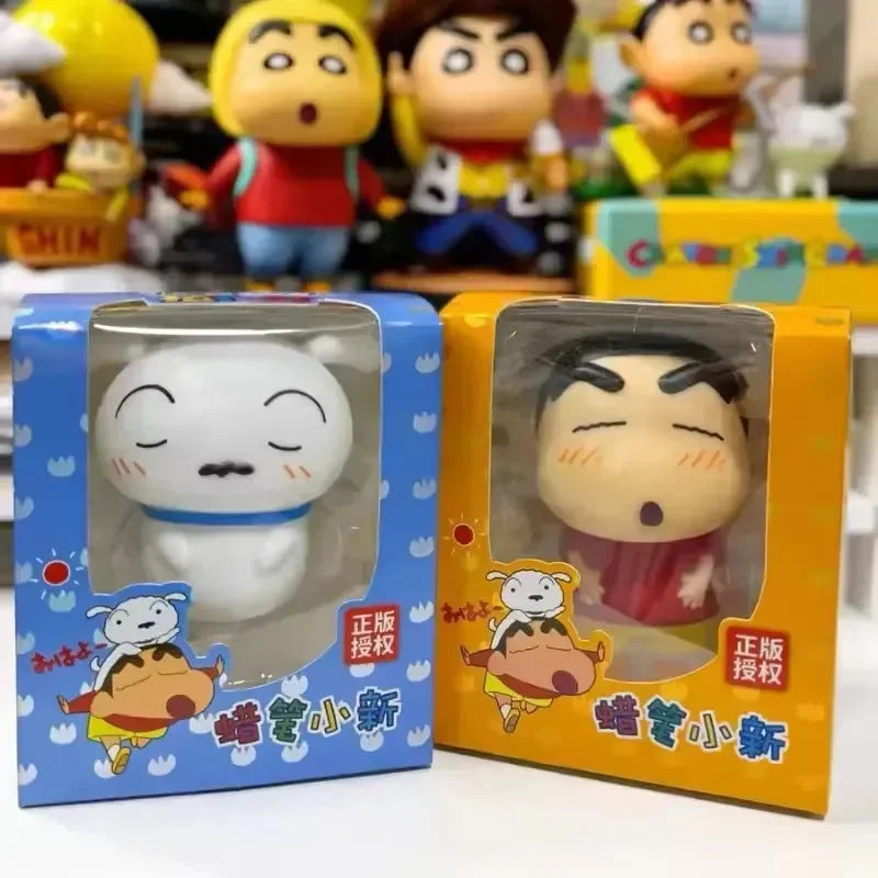 Squishy Shinchan & Shiro Night Lamp