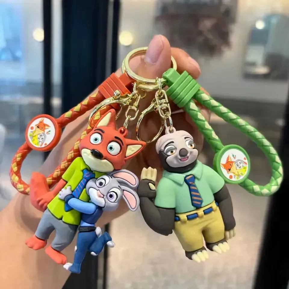Zootopia Squad Goals Keychain