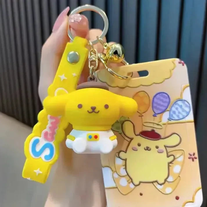 Sanliou Squad Goals ID Card Keychain