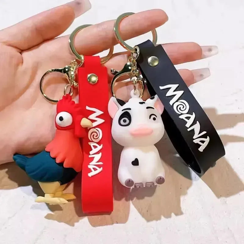 Moana & Crew 3D Keychain