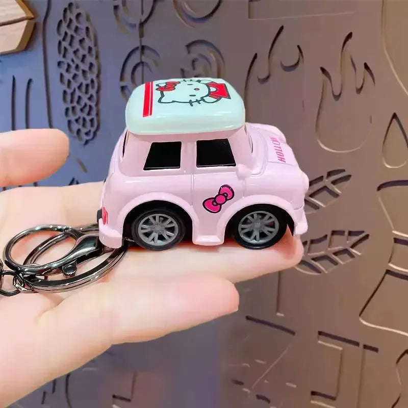 Whimsical Ride Hello Kitty Keychain