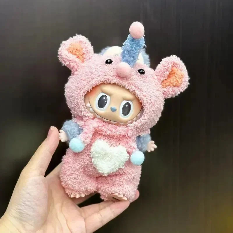 Costume d'animal en peluche Labubu fait main 