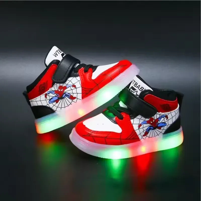 Spider-Verse Sprint LED Light-Up Sneakers