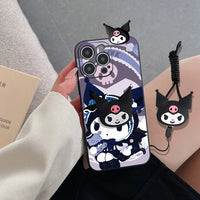 Magic Kuromi Silicon Case (For iPhones)