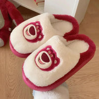 Lotso Winter Plush Slippers - Bear Hugs