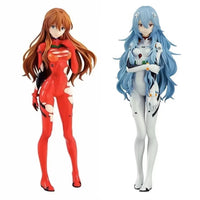 Genesis Evangelion Anime Figure EVA Ayanami Rei Asuka Two-Dimensional Model Chassis Desktop Ornament Gift Doll Toys - Bear Hugs