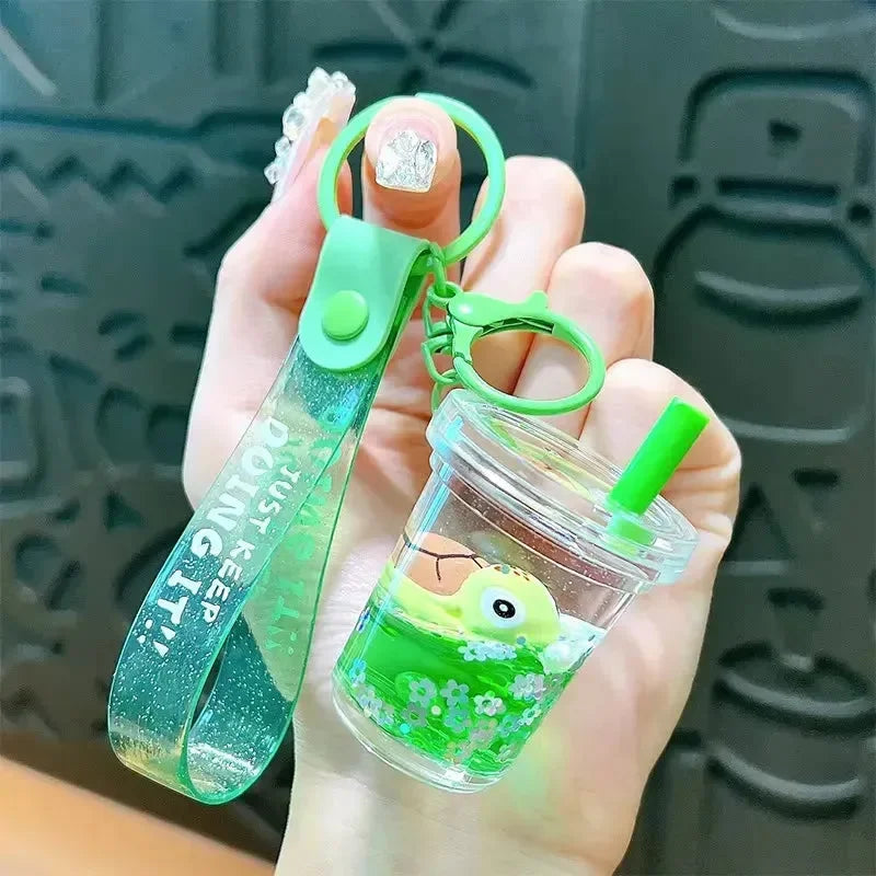 Bubble Reef Buddies Liquid Keychain