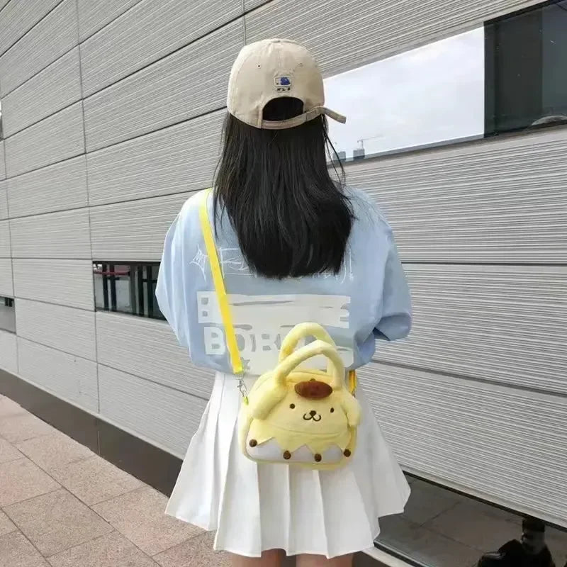 Kawaii Carryall Mini Plush Bucket Bag