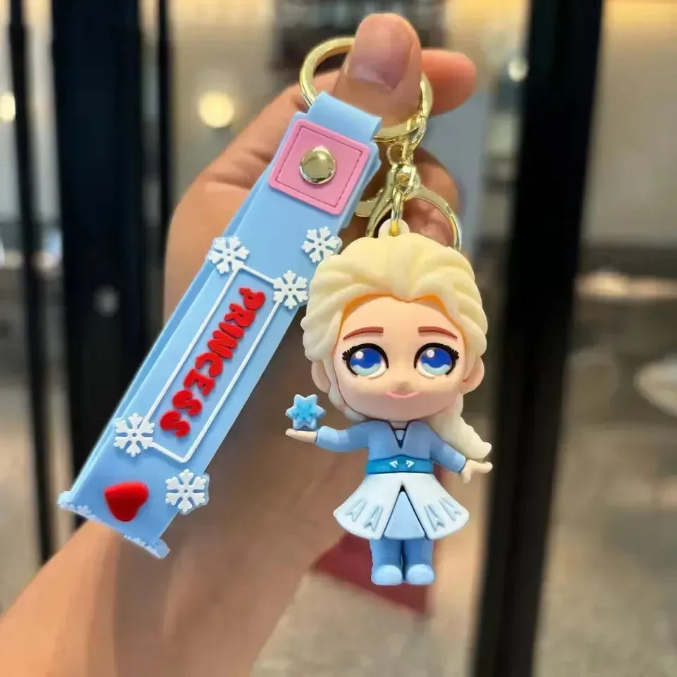 Frozen Princess Crew 3D Keychain