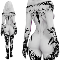 Venom Spider Gwen Stacy Cosplay Costume Superhero 3D Printed Spandex Zentai BodySuit Gwen Stacy Spiderwoman Halloween Costume - Bear Hugs