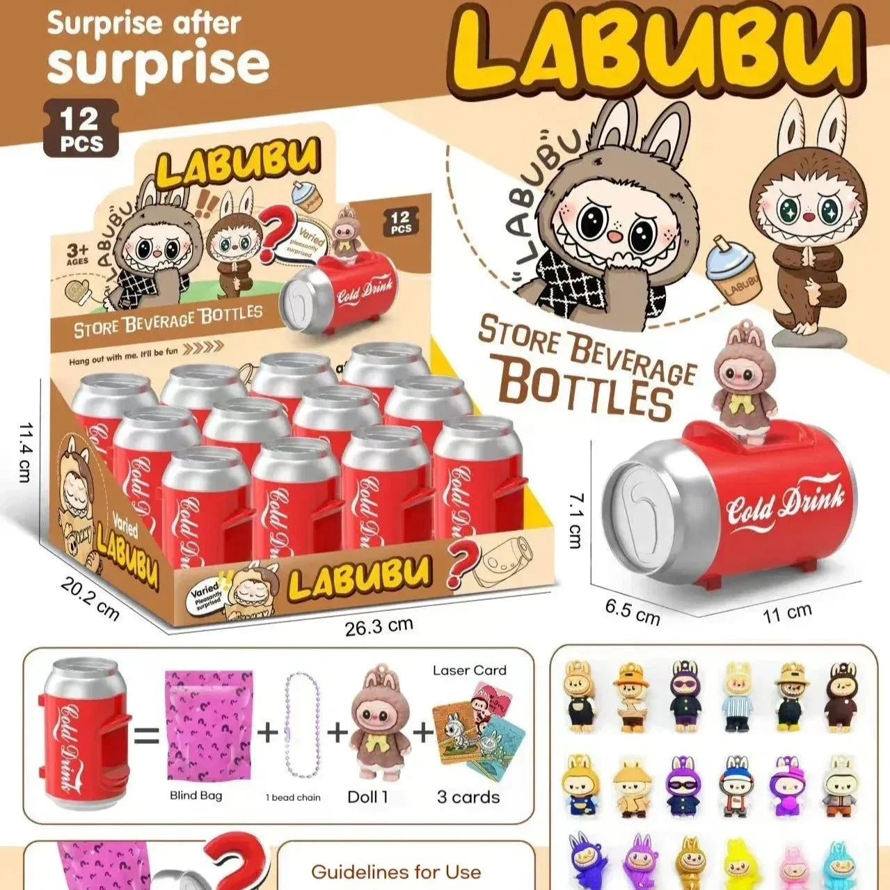 Mix Mania Blind Can Boxes (Set of 12)