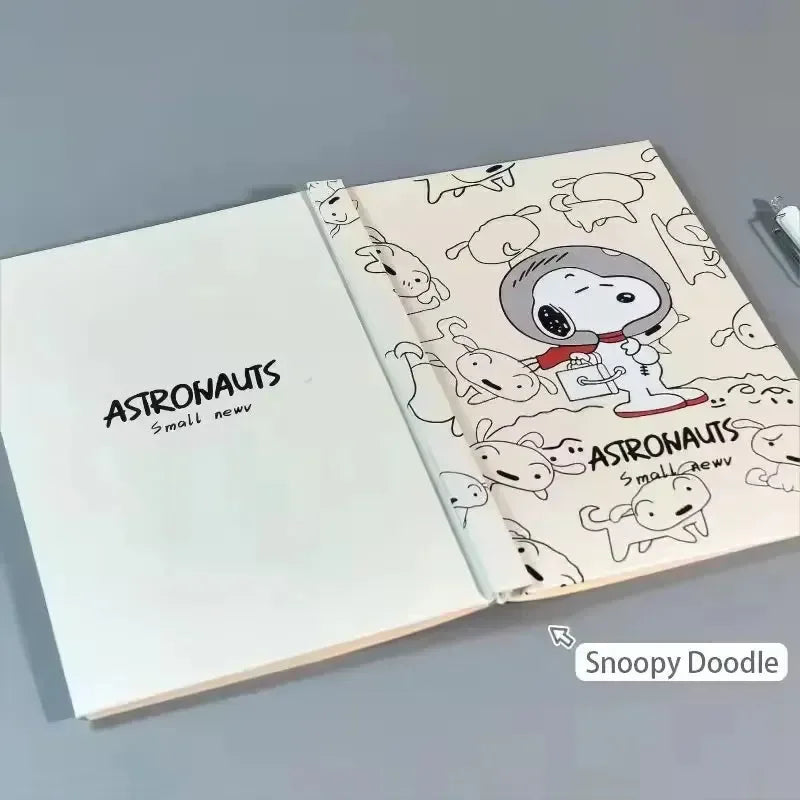 Snoopy Cozy Canvas A5 Notebook