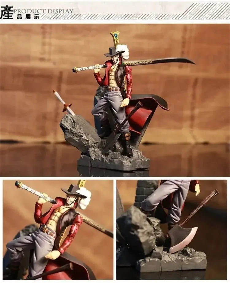 One Piece Dracule Mihawk Action Figure (15 cm)