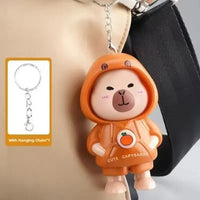 Capy Mood Face-Changing Keychain