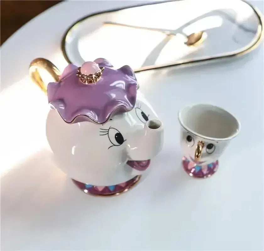 Beauty And The Beast Mrs. Potts & Chip Tea Cup