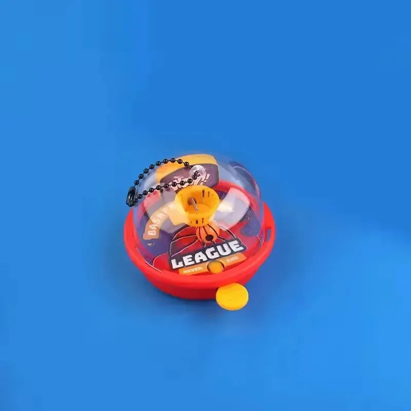Finger Flick Basketball Keychain