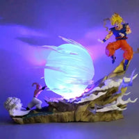 Buu vs Goku Super Saiyan Genki Bomb Action Figure (21 cm)