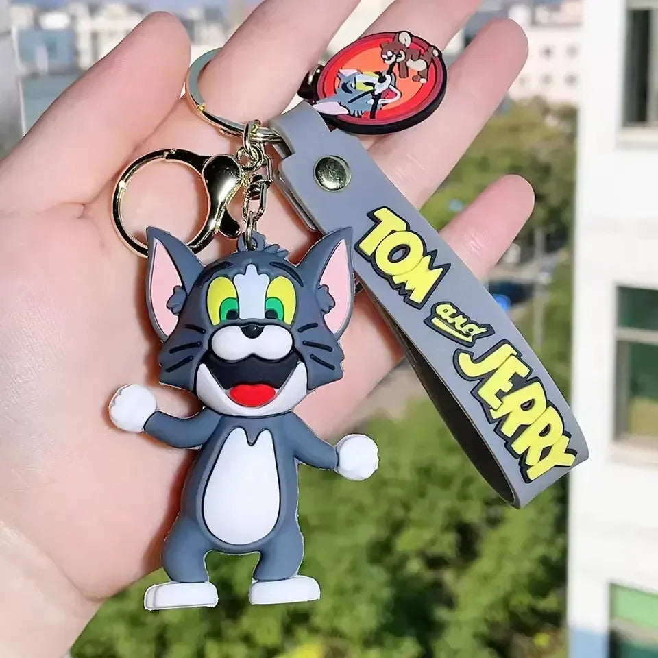 Dynamic Duo Tom and Jerry 3D Keychain