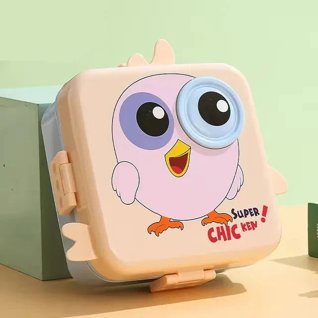 Super Animal 3D Leak-Proof Lunch Box