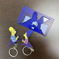 Simpsons Comfort Zone Couple Keychain