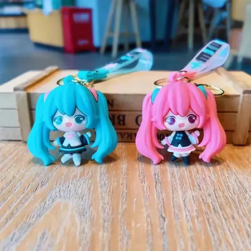 Vocaloid Vibes Hatsune Miku Keychain