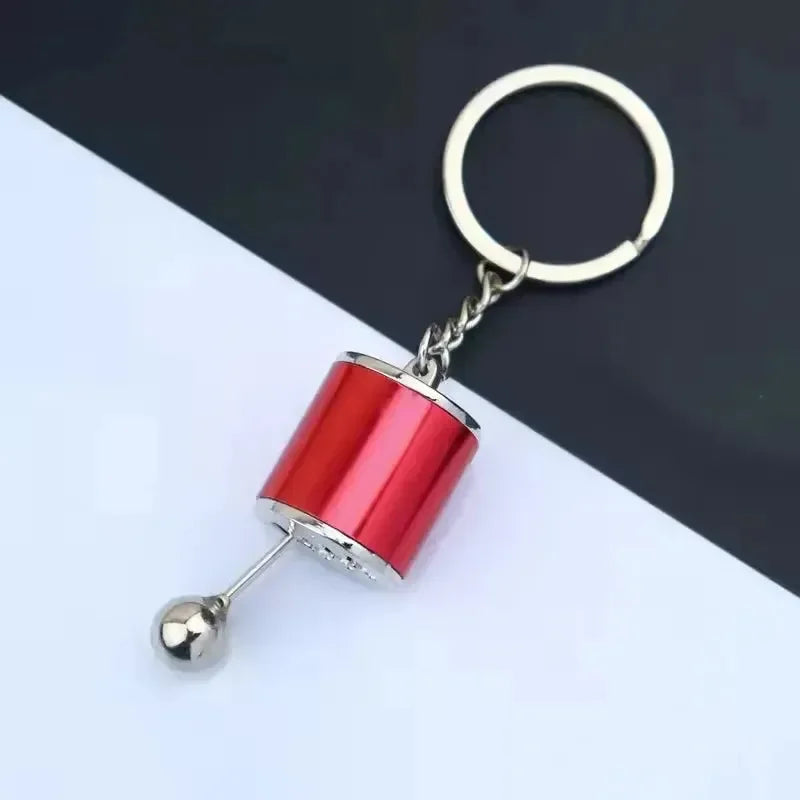Car Gear Box Metal Keychain