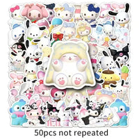 Sanliou Stereoscopic Sticker Pack (50 Pcs)