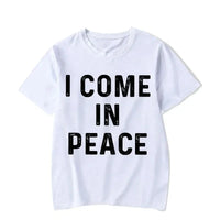 I Come in Peace Funny Couple Tshirt