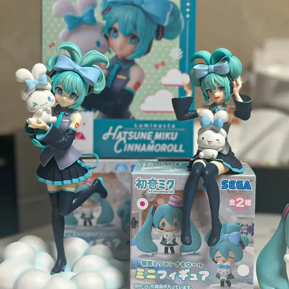 Cinnamoroll 初音ミク ミニフィギュア Hatsune Miku x Cinnamoroll