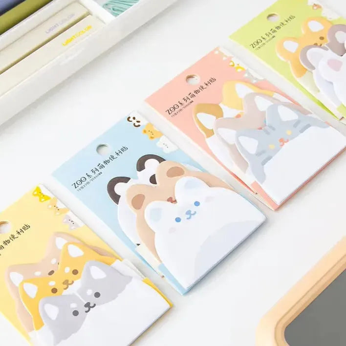 Cartoon Animal Sticky Notes