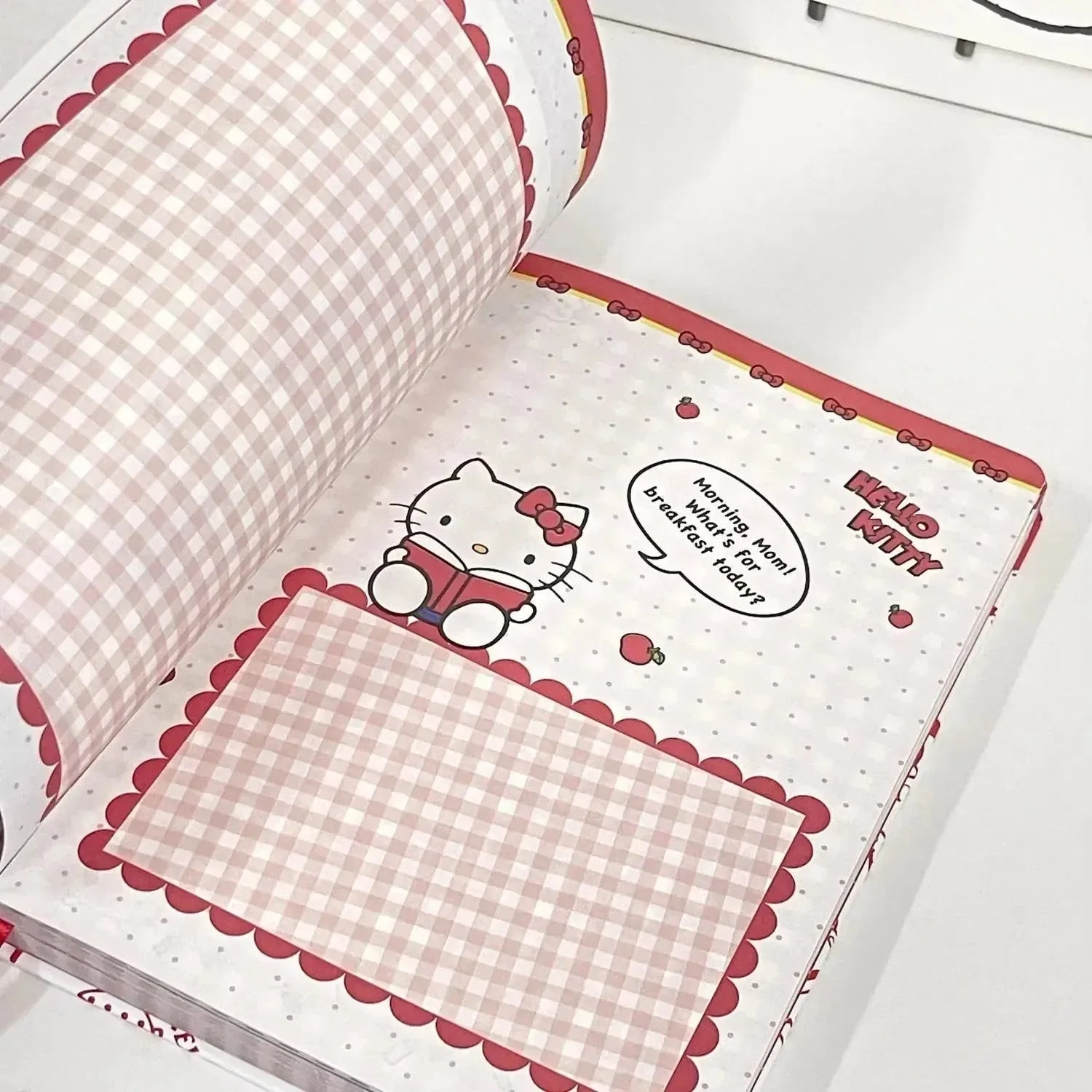 Hello Doodle Kitty A5 Hardcover Notebook