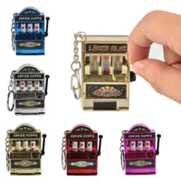 Jackpot Fruit Slot Machine Keychain