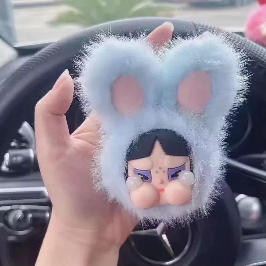 CRYBABY Powerpuff Girls Plush Keychain