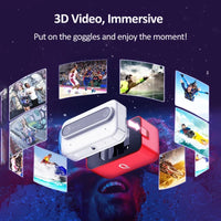 Kandao QooCam EGO 3D Stereo VR Camera 4K 60FPS 65 Inch Large Screen Waterproof 6-Axis Anti-Shake Digital Sports Camera - Bear Hugs