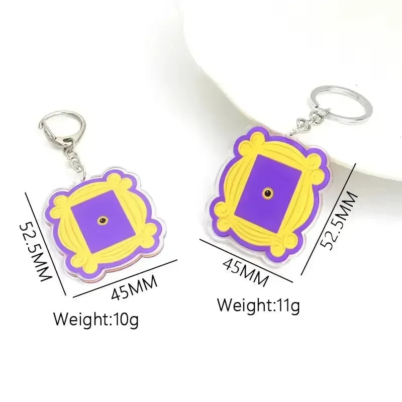 Nostalgic Friends TV Show Keychains