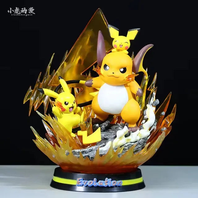 Pokémon Evolution Anime Figurine