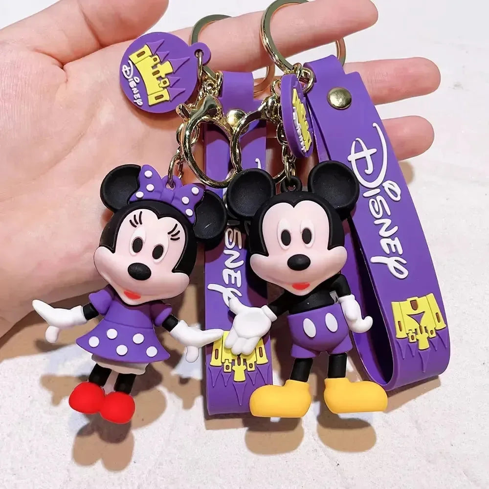 Mickey Minnie Dress-Up Duo Keychain