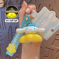 Sanrio LED Floating Cloud Keychain