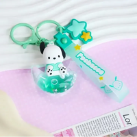 Sanliou Moonbeam Buddies Glitter Keychain