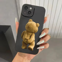 Ted Bear Silicon Phone Case (For iPhones)