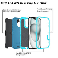 Armor Shockproof Defender Phone Case (For iPhones)