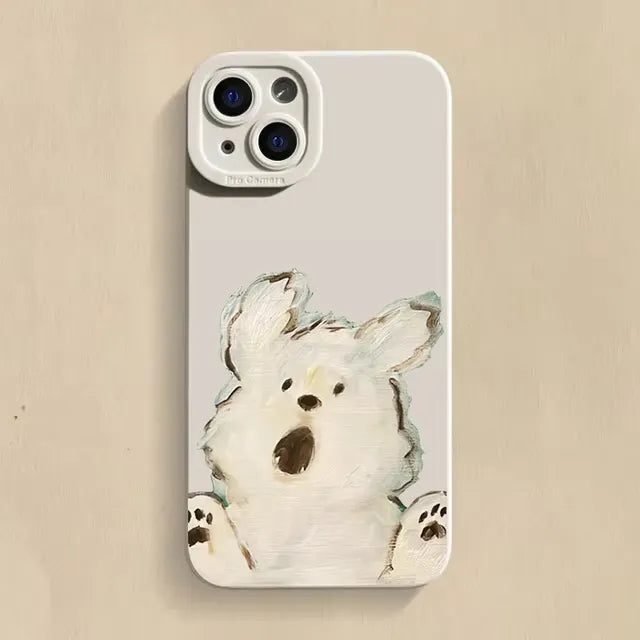 Wind in Hair Dog Phone Case (For iPhones)